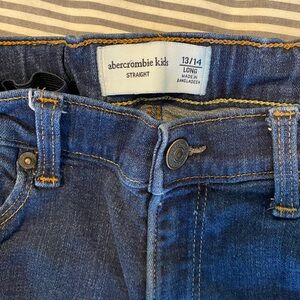 Boy’s Abercrombie Straight Leg Jeans 13/14 long